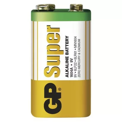 Alkalická batéria GP Super 6LR61 (9V)