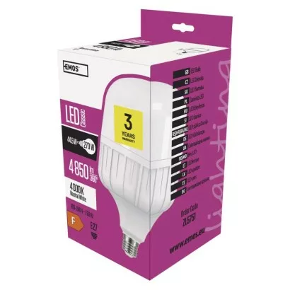 LED žiarovka Classic T140 / E27 / 44,5 W (270 W) / 4 850 lm / neutrálna biela