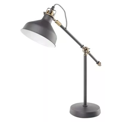 Stolná lampa HARRY, tmavo šedá